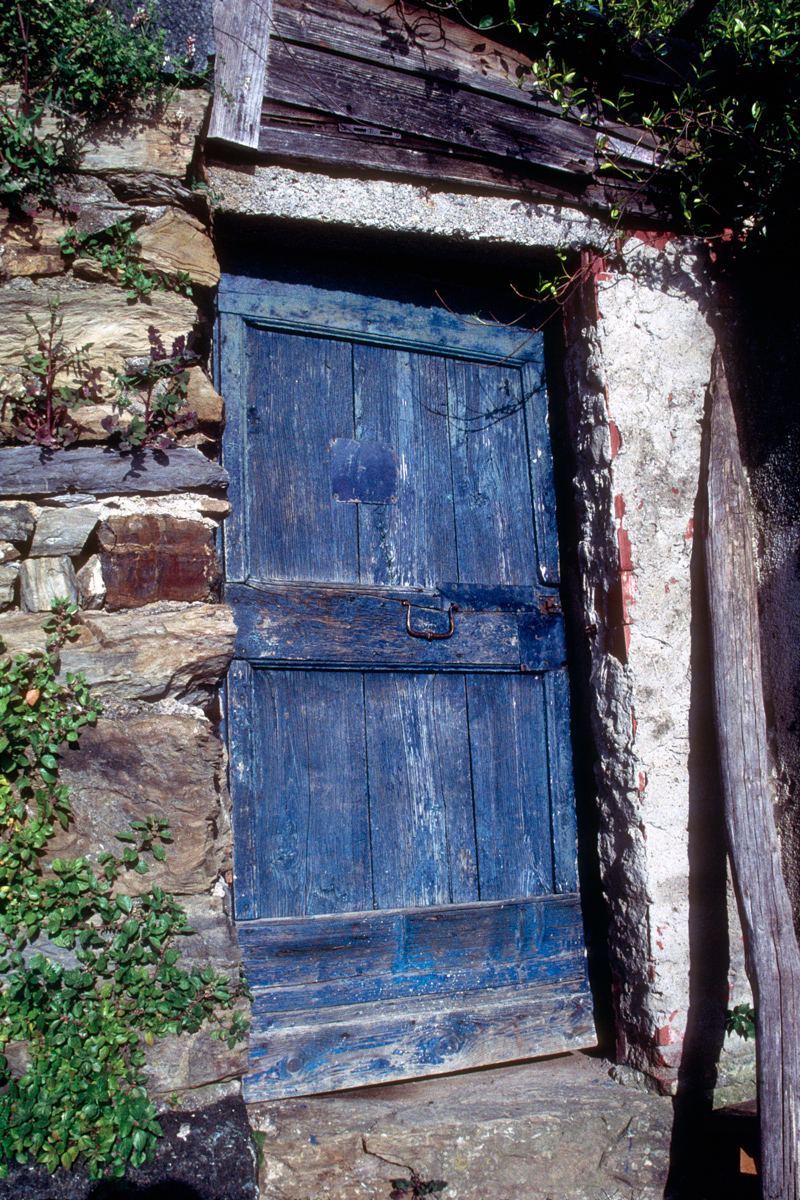 Blue Door on Trail
