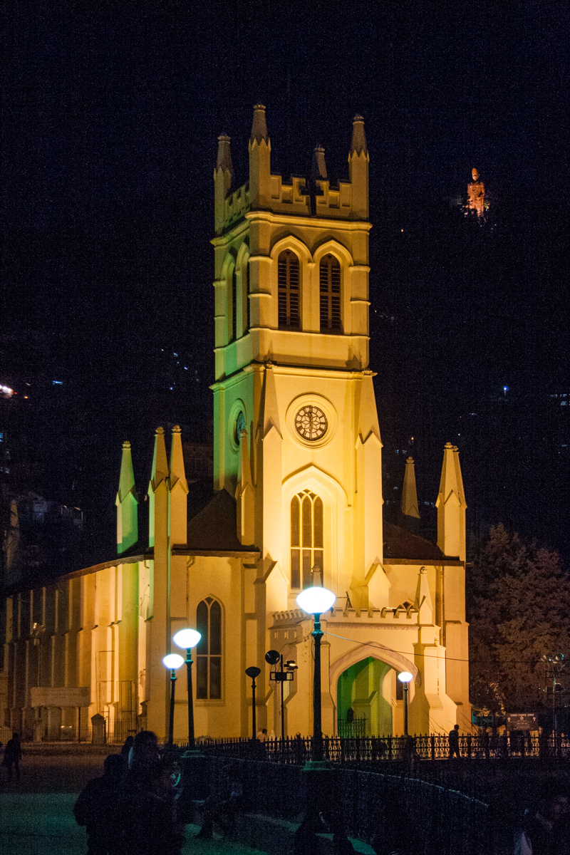 Christ Church at Night