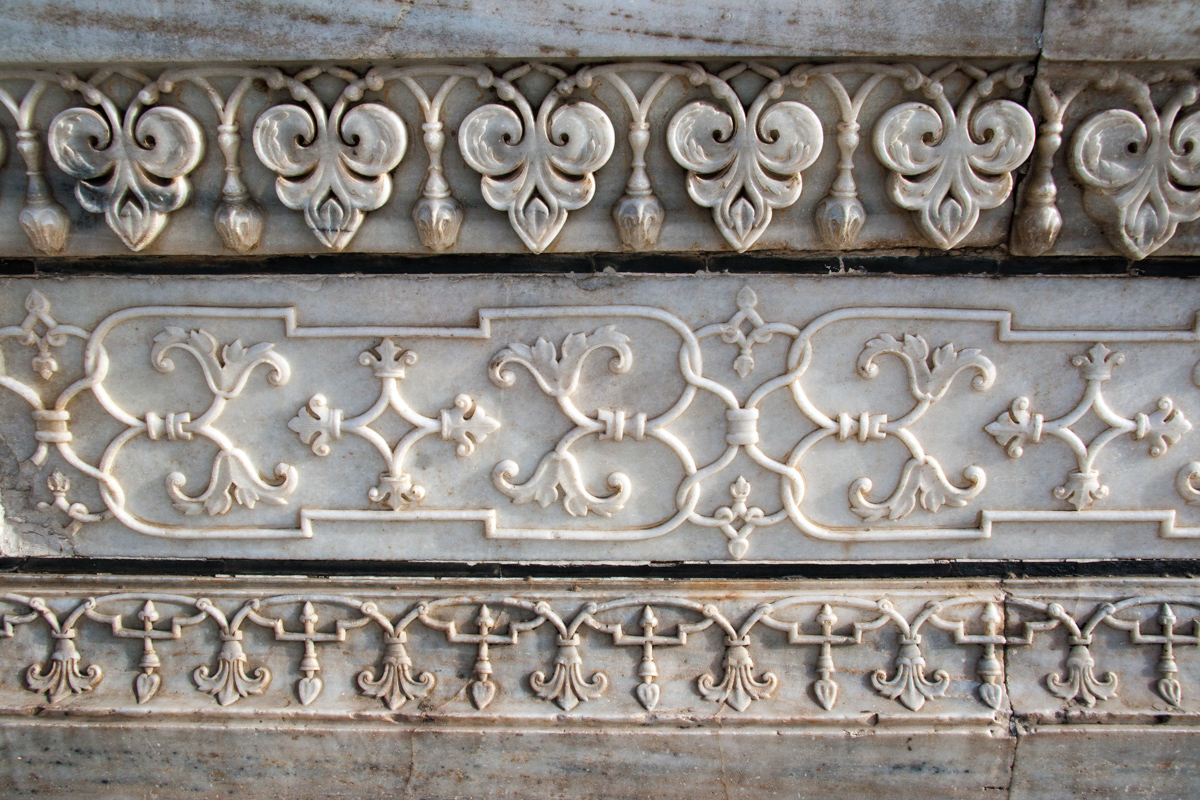 Carved Marble Decoration
