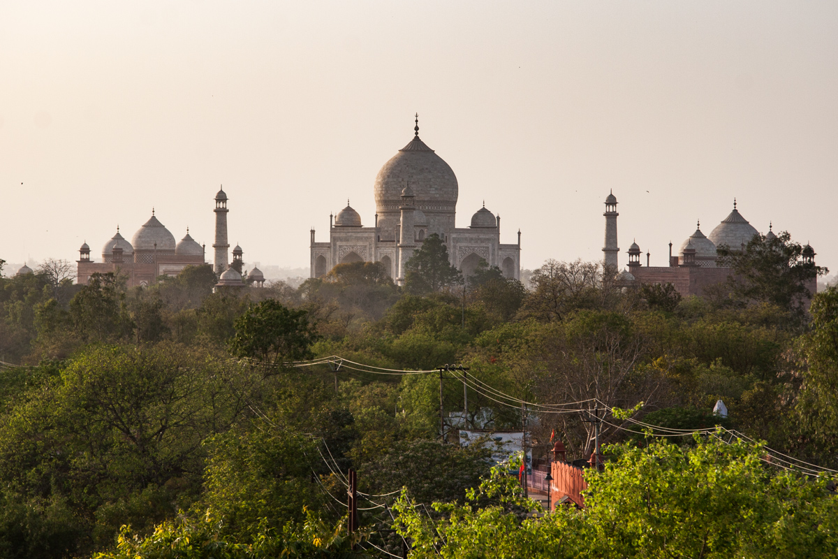 Last Look at the Taj Mahal