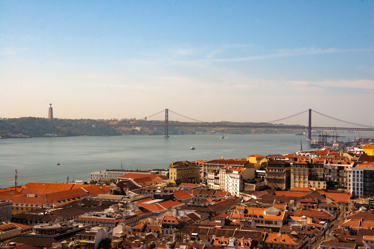 View of the Tagus River from the Castelo