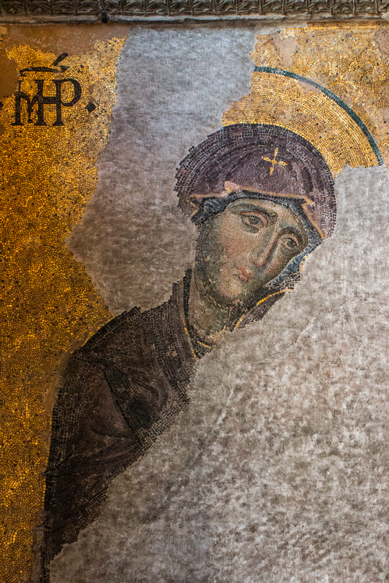 Virgin Mary Detail