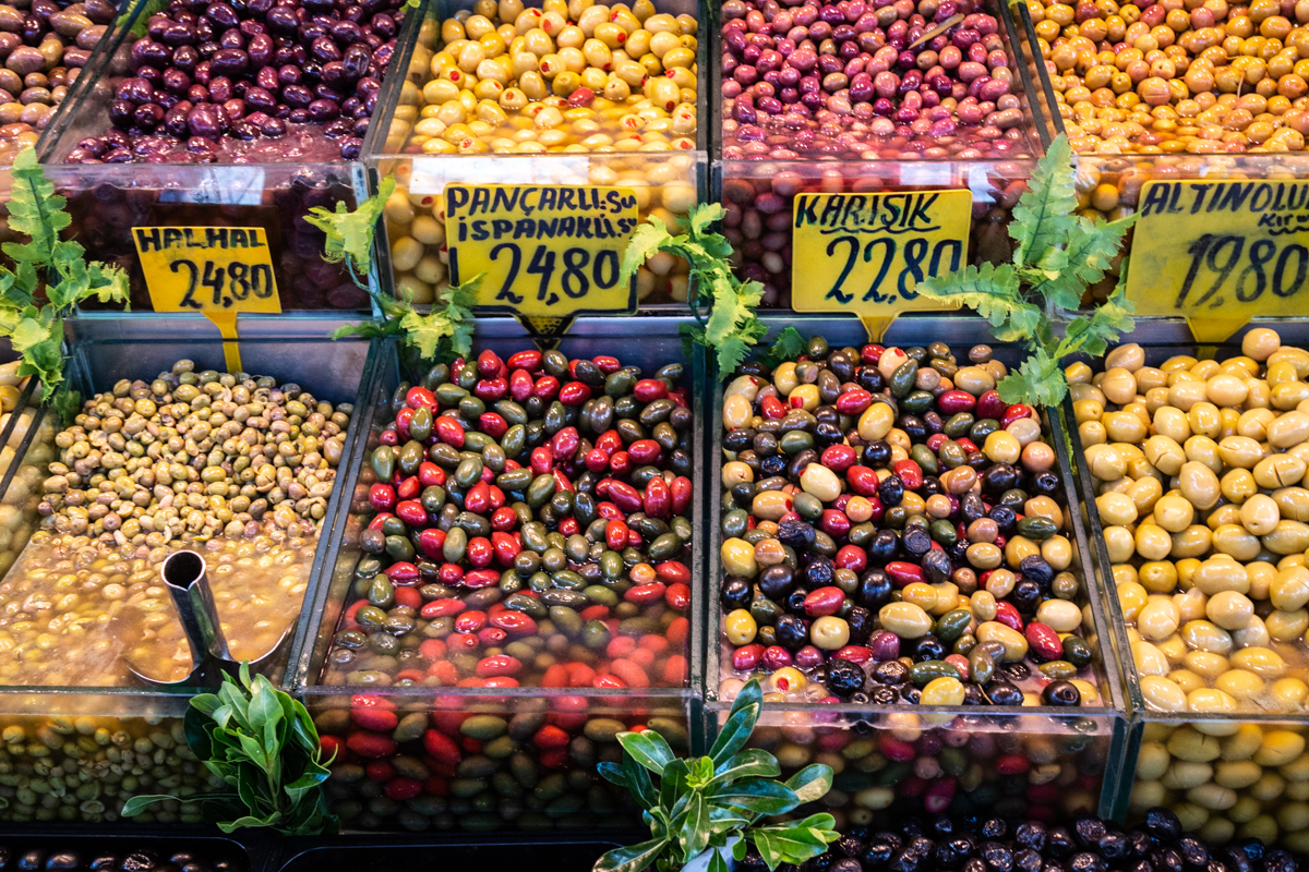 Colorful Olives