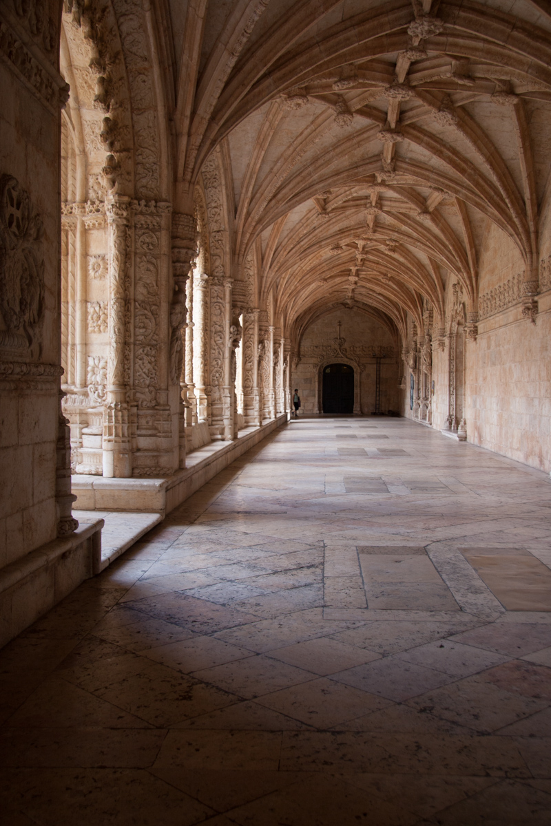 Vaulted Hallway