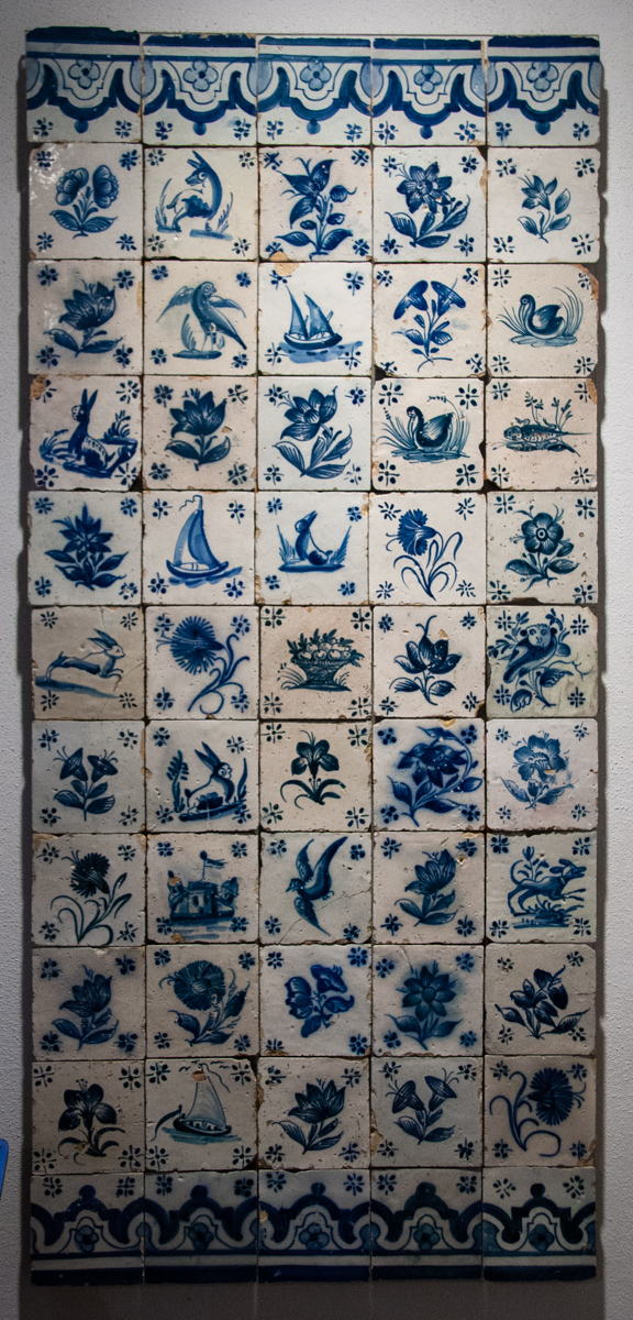 18th Century Tile Panel