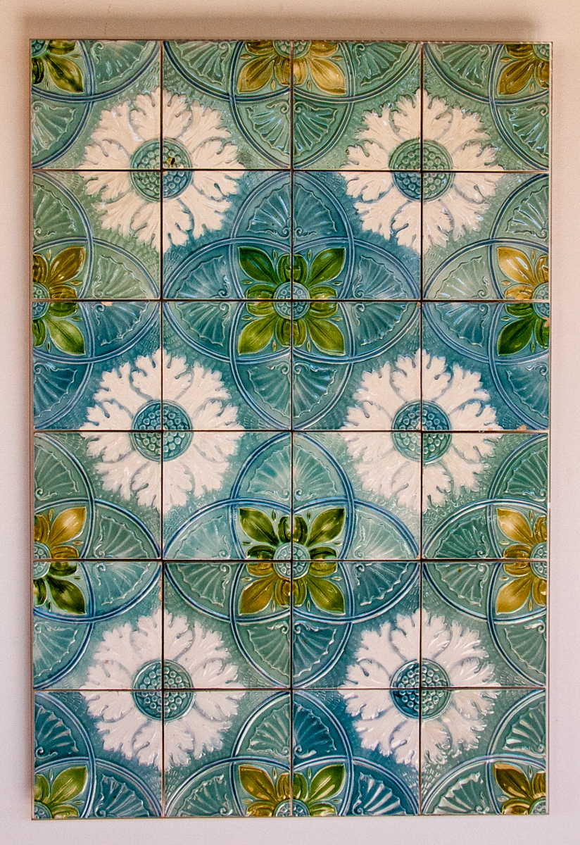 Early 20th Century Tile Panel