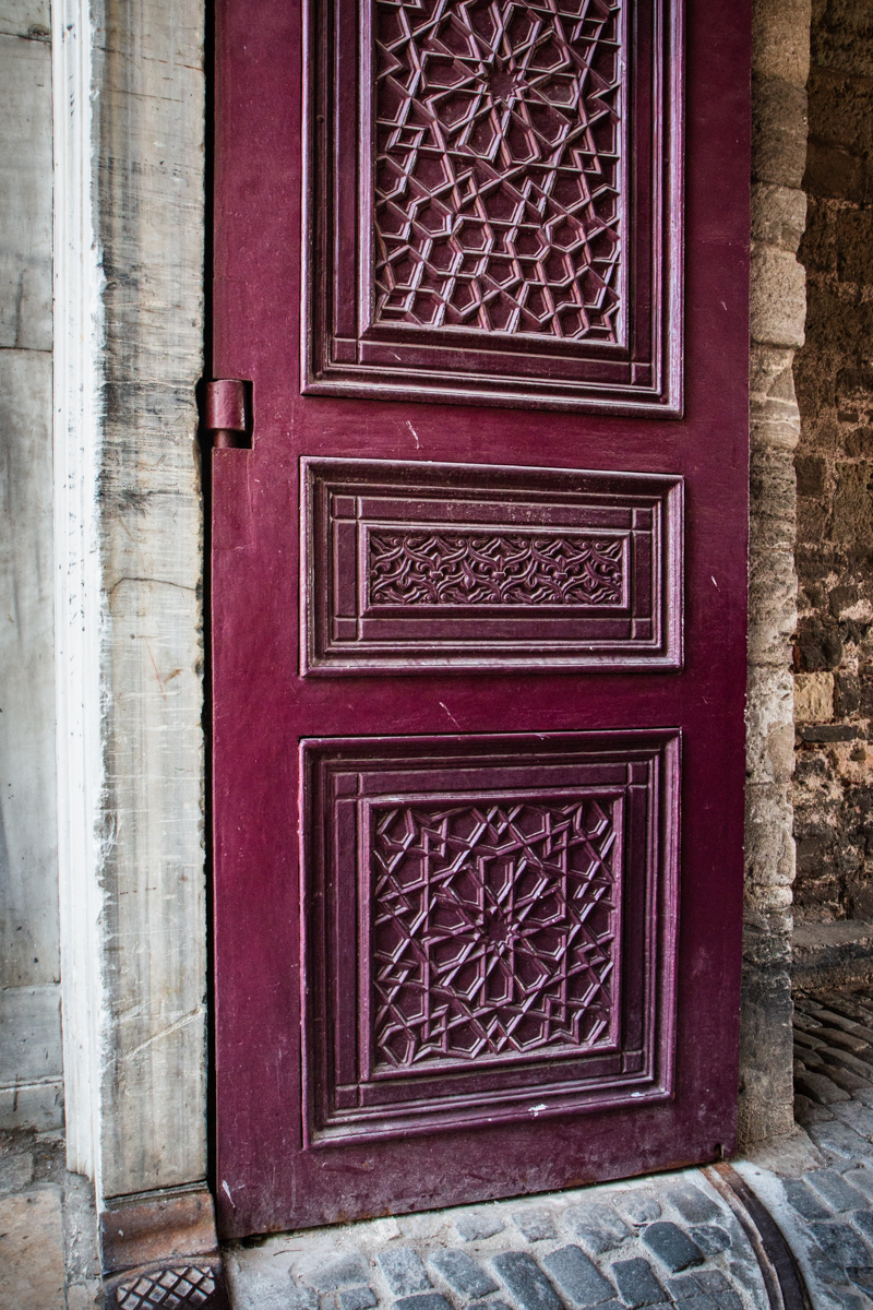 Purple Door in the Imperial Gate